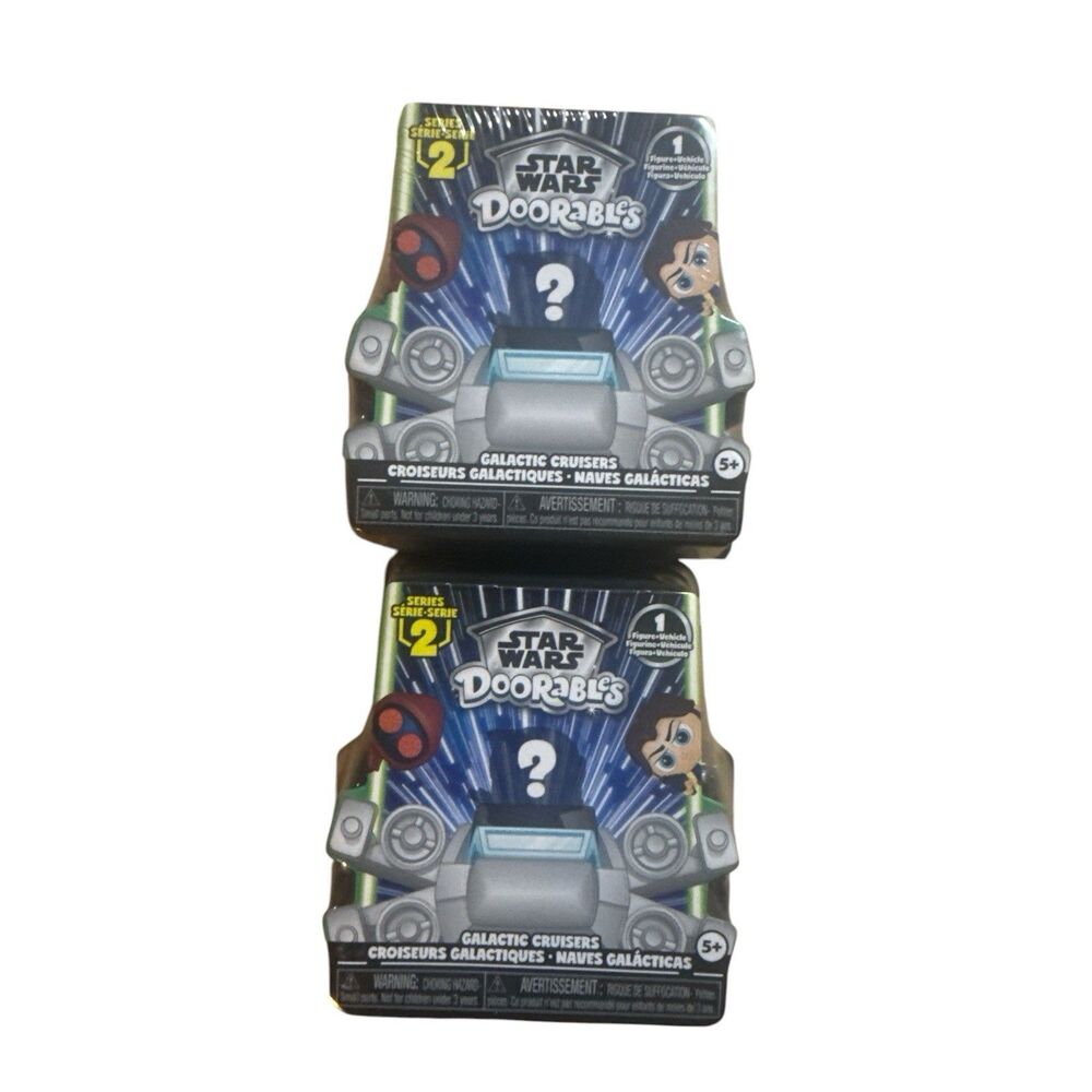 Star Wars Doorables Galactic Cruisers Series 2 Sabine & Finn Sealed Lot of 2